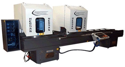 HEGSAN DOUBLE HEAD CUTTING MACHINE