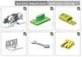 SUSPENSION RAIL AND ROLLER SET - 3mt