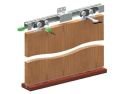 SUSPENSION RAIL AND ROLLER SET - 3mt