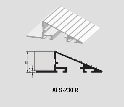LAMINATED PARQUET PROFILE ALS-230 R